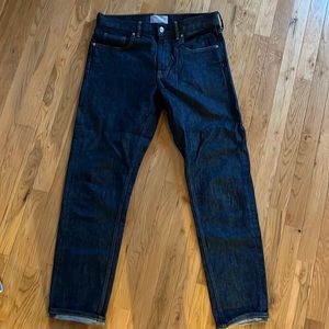 Everlane Athletic Slim Jean 30x32, Dark Denim Wash